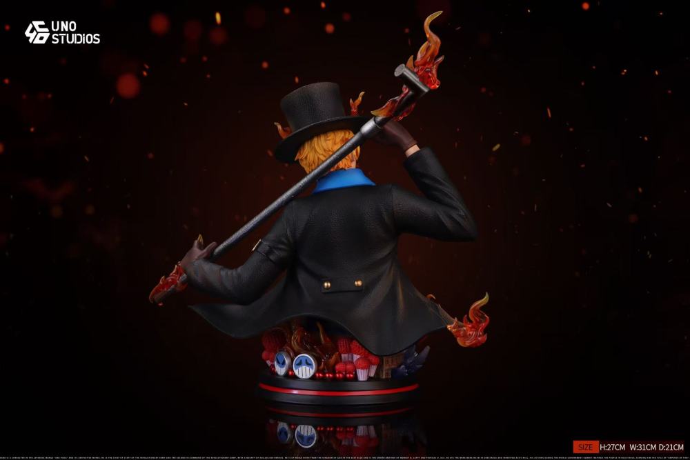 [Preorder] Uno Studio - Sabo Bust - One Piece Resin Statue