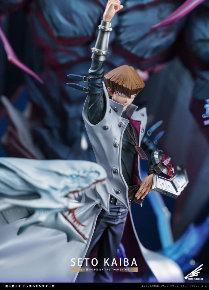 [Preorder] Time Studio - Seto Kaiba x Obelisk Tormentor - Yugioh Resin Statue