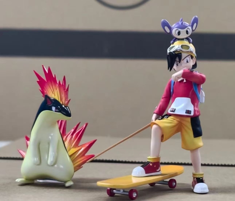 Red Art Studio - Gold x Quilava - Pokemon Scale World