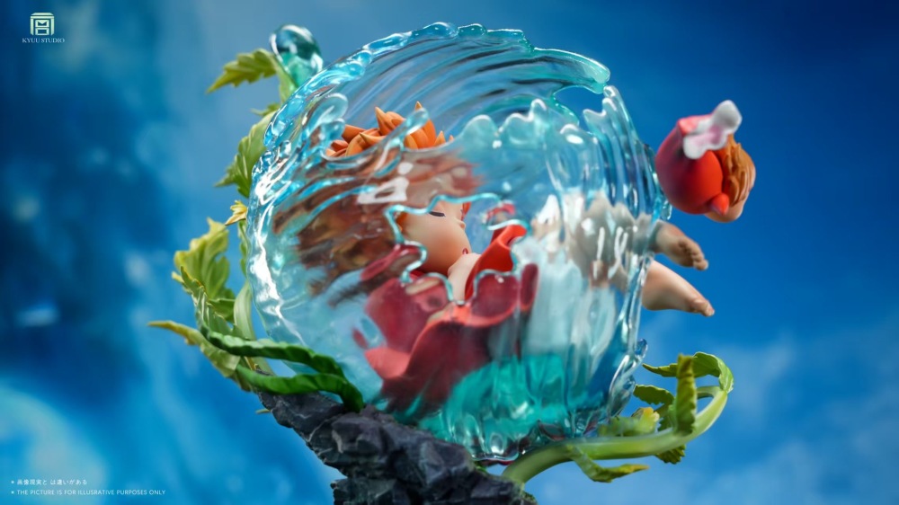 [Preorder] Kyuu Studio - Ponyo Ecology Scene - Gake No Ue No Ponyo Resin Statue