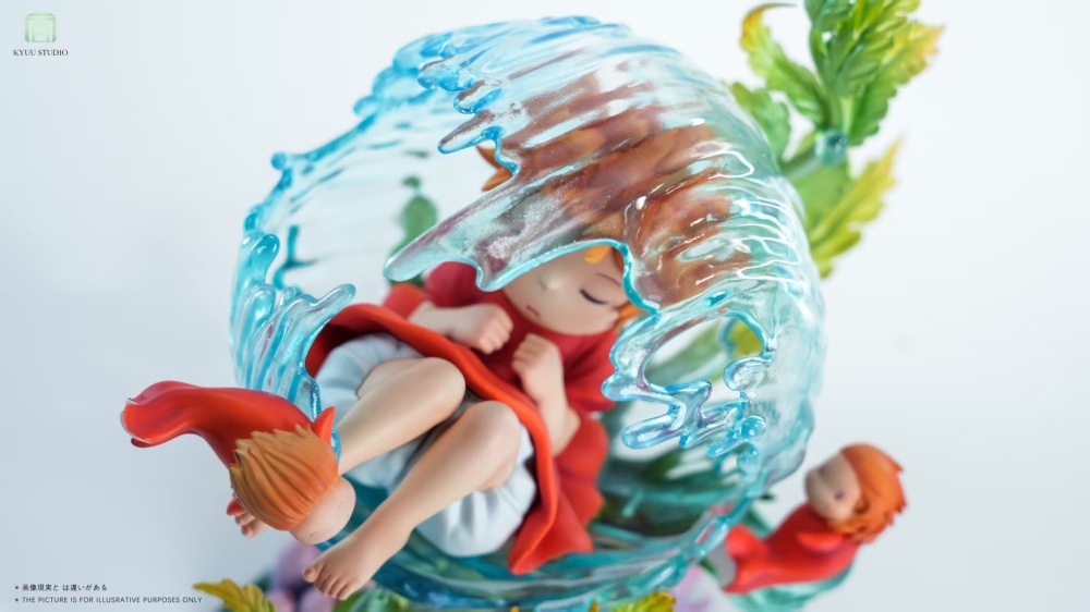[Preorder] Kyuu Studio - Ponyo Ecology Scene - Gake No Ue No Ponyo Resin Statue