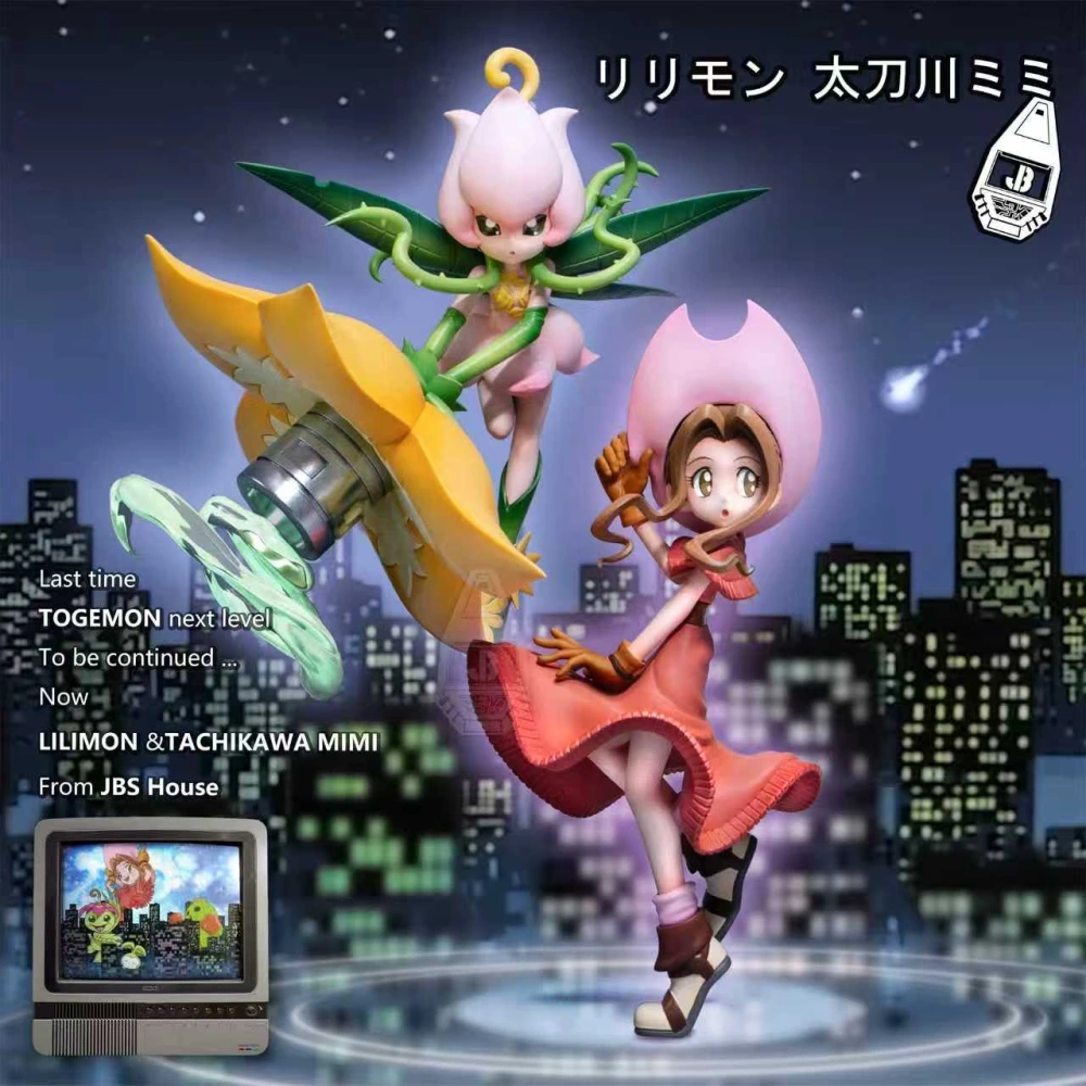 JBS Studio - Mimi Tachikawa x Lilimon - Digimon Resin Statue