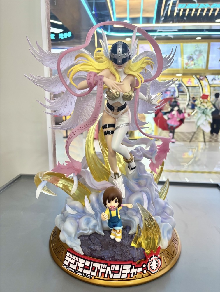 [In Stock] Infinity Studio x BN Figure - Hikari Yagami x Angewomon - Digimon Licensed Statue