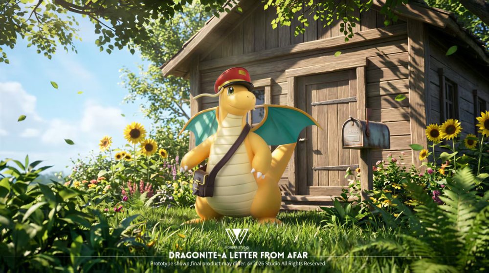 Wonder Studio - Postman Dragonite - Pokemon Scale World