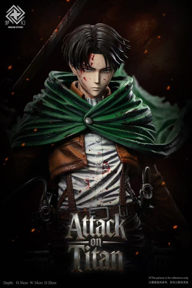 [Preorder] Dream Studio - Levi Ackerman - Attack On Titan Resin Statue
