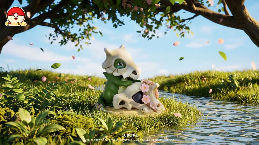 PocketPals Studio - Cubone - Pokemon Resin Statue