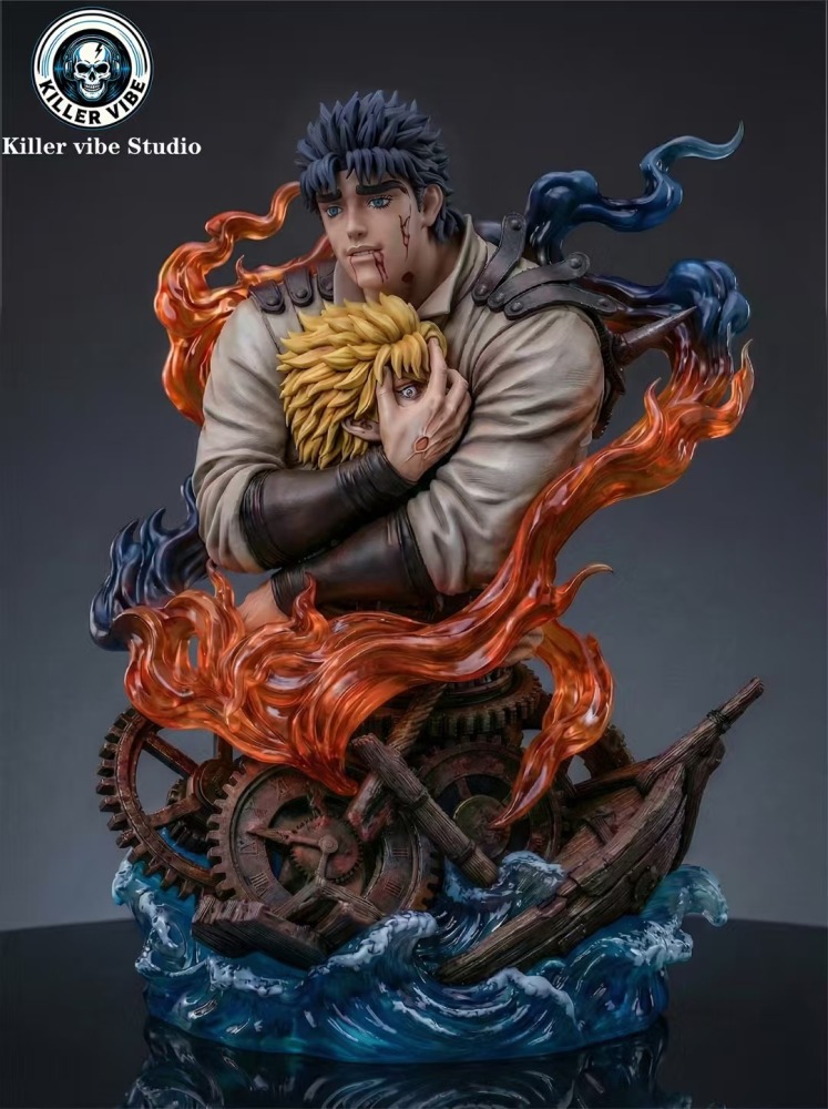 [Preorder] Killer Vibe Studio - Jonathan Joestar x Dio Brando - Jojos Bizarre Adventure Resin Statue