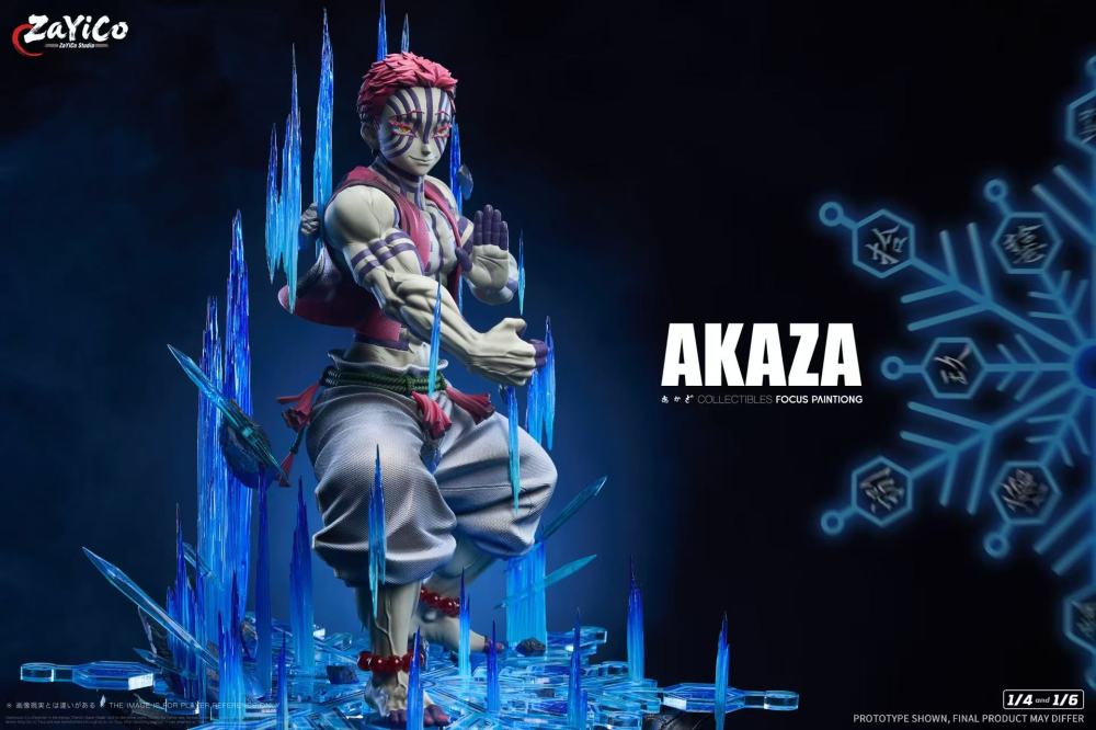 [Preorder] Zayico Studio - Akaza - Kimetsu No Yaiba Resin Statue