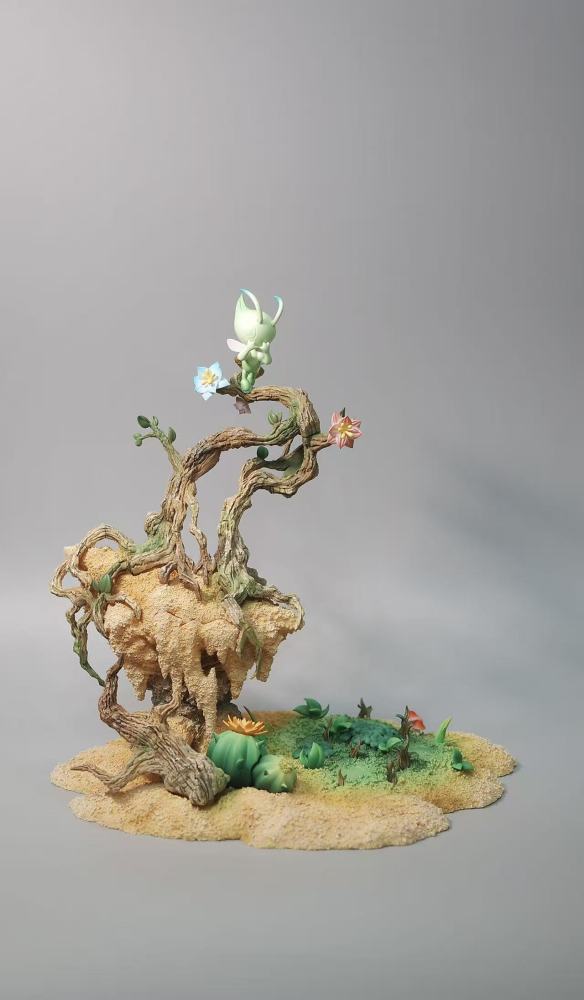 Pand Studio - Mega Meganium - Pokemon Resin Statue