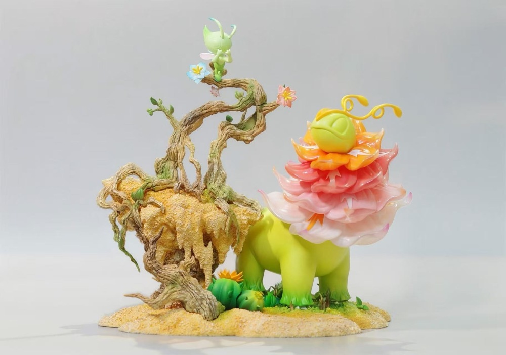 Pand Studio - Mega Meganium - Pokemon Resin Statue