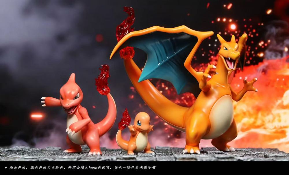 Fog Studio - Charizard Evolution - Pokemon Scale World