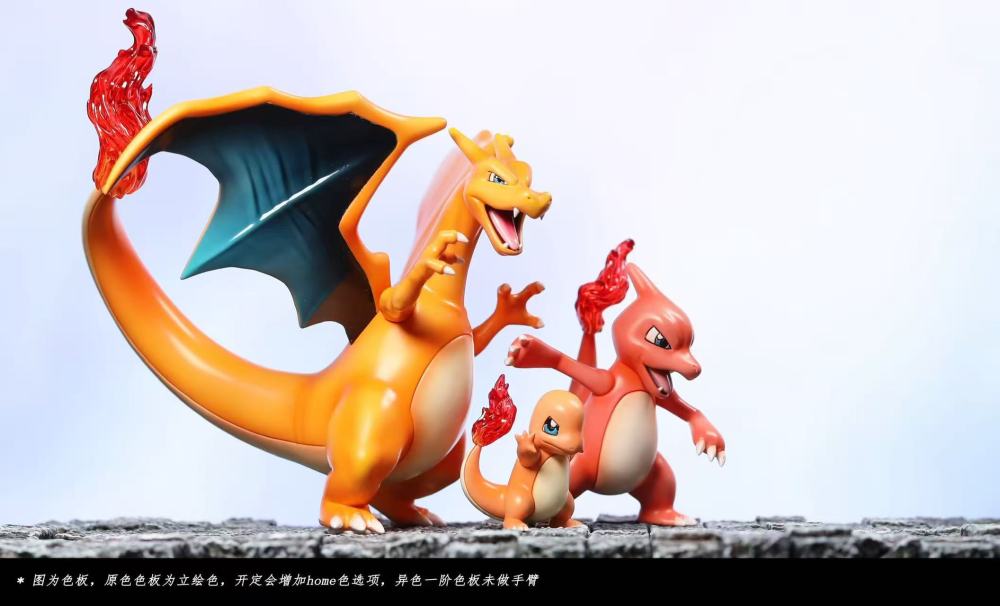 Fog Studio - Charizard Evolution - Pokemon Scale World