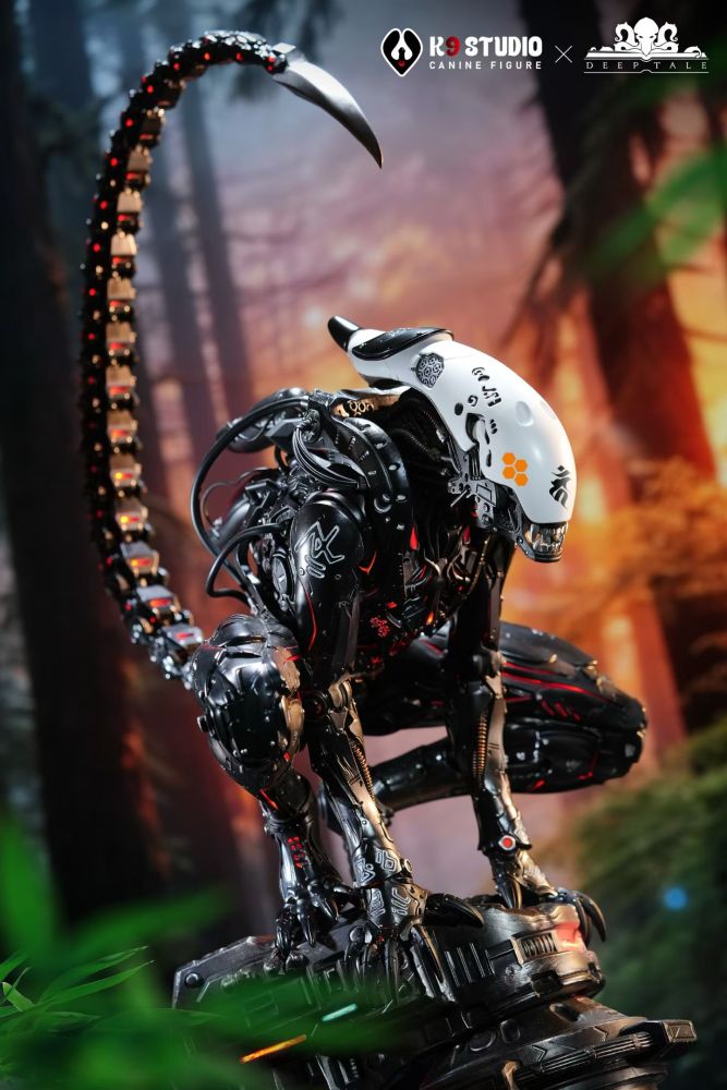 [Preorder] K9 Studio x Deep Tale Studio - Mechanical Alien - Alien Resin Statue