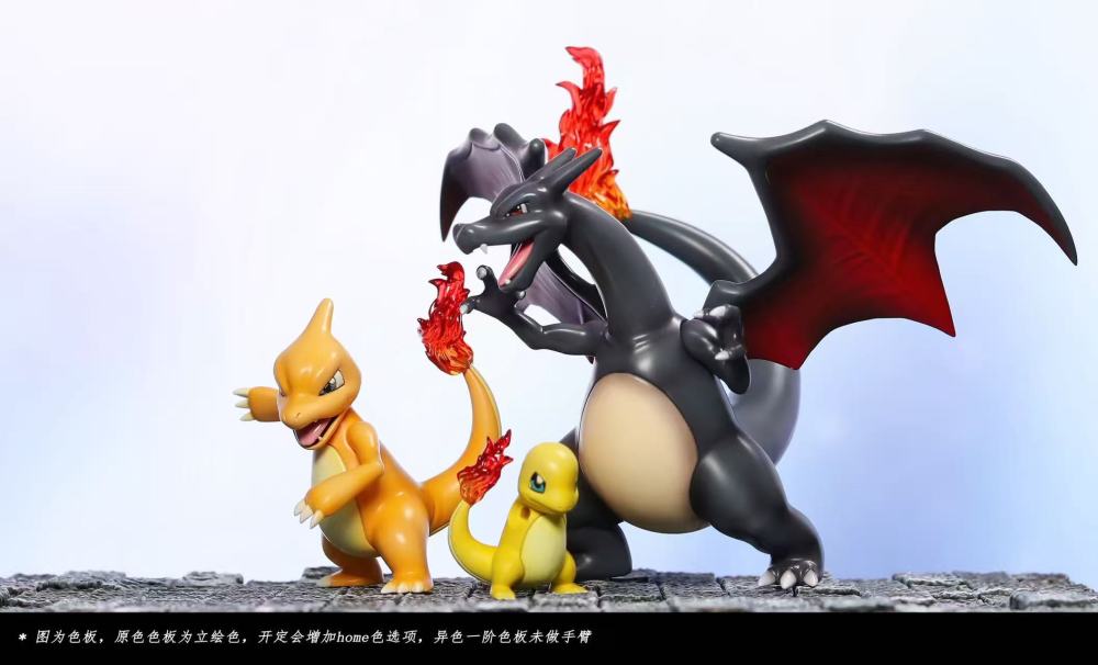 Fog Studio - Charizard Evolution - Pokemon Scale World