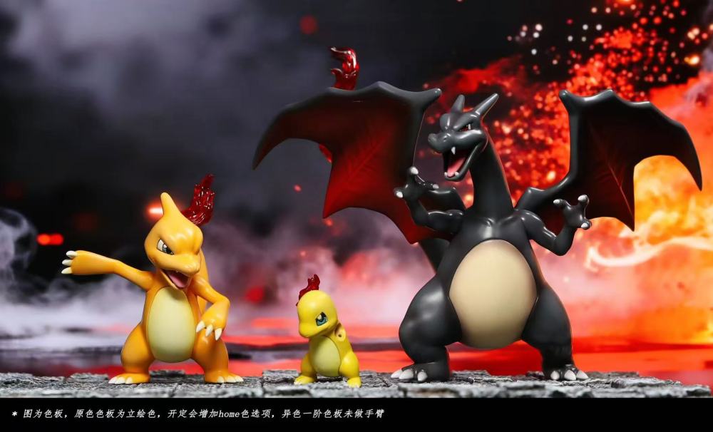 Fog Studio - Charizard Evolution - Pokemon Scale World