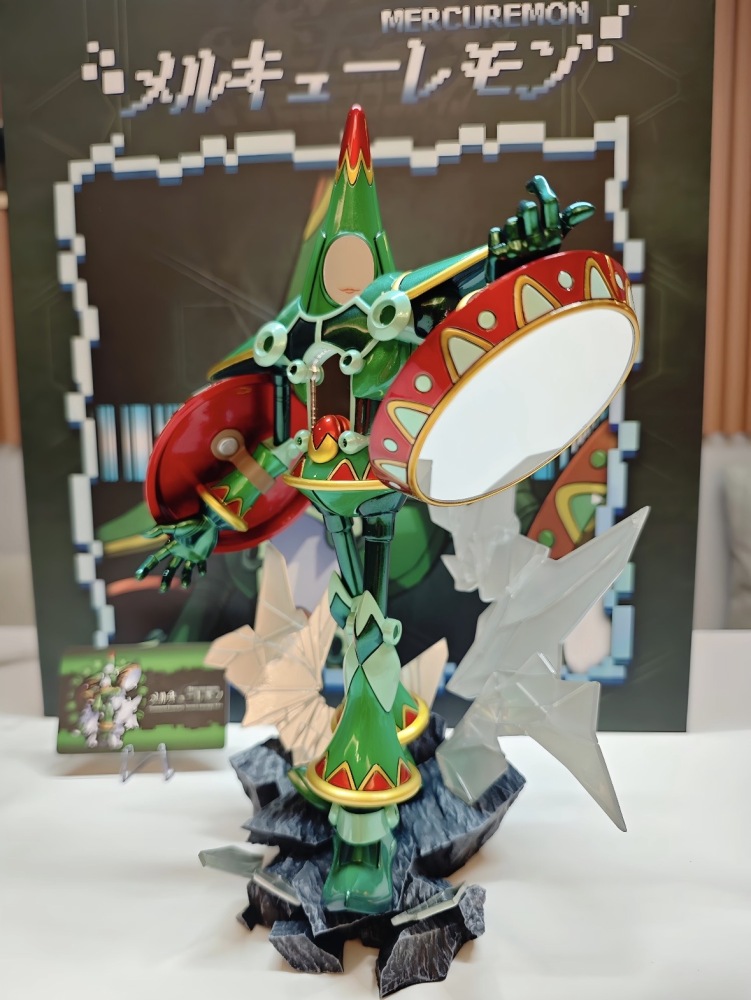 [In Stock] Zombie Car Studio - Mercuremon - Digimon Resin Statue