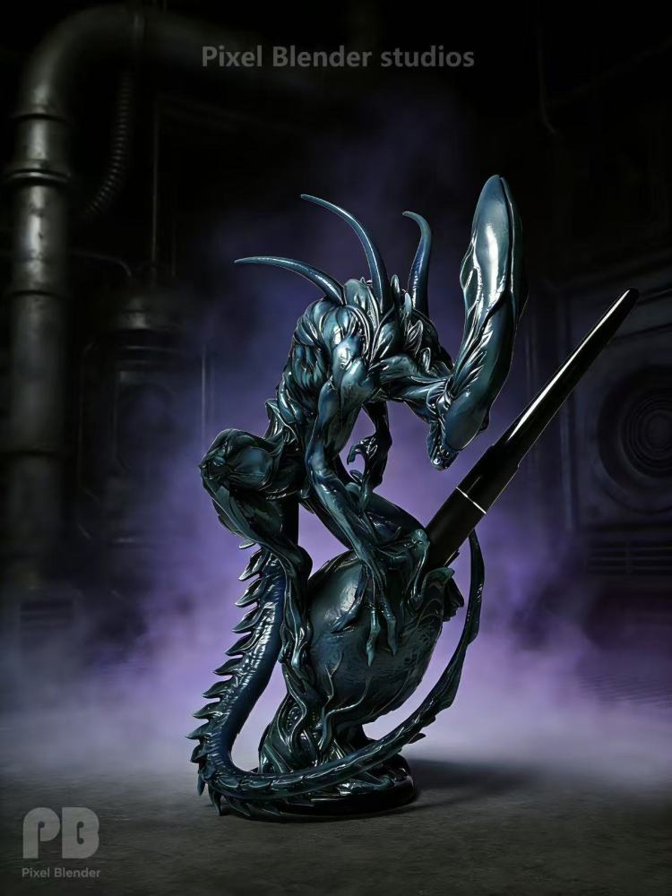 [Preorder] PB Studio - Alien Pen Holder - Alien Resin Statue