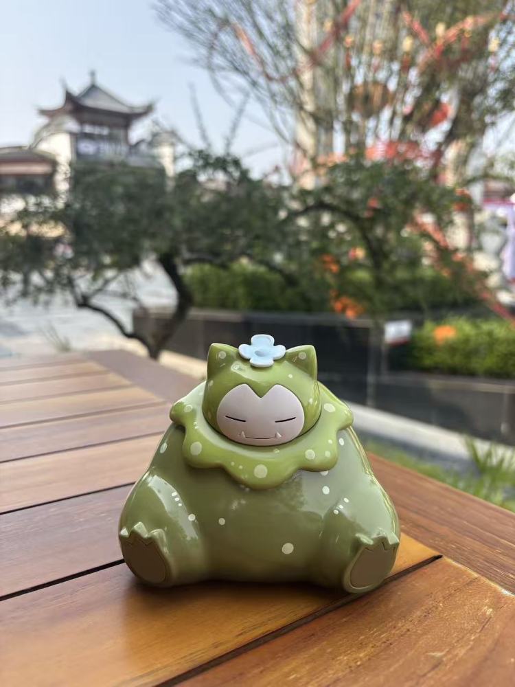 MoYu Studio - Moss Snorlax - Pokemon Resin Statue
