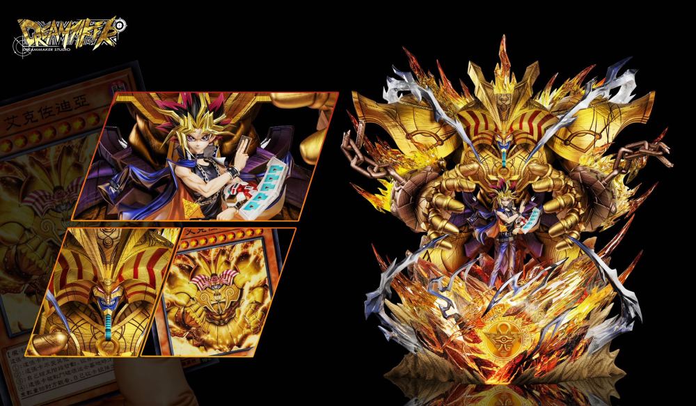 [Preorder] Dream Maker Studio - Yugi Muto x Exodia - Yugioh Resin Statue