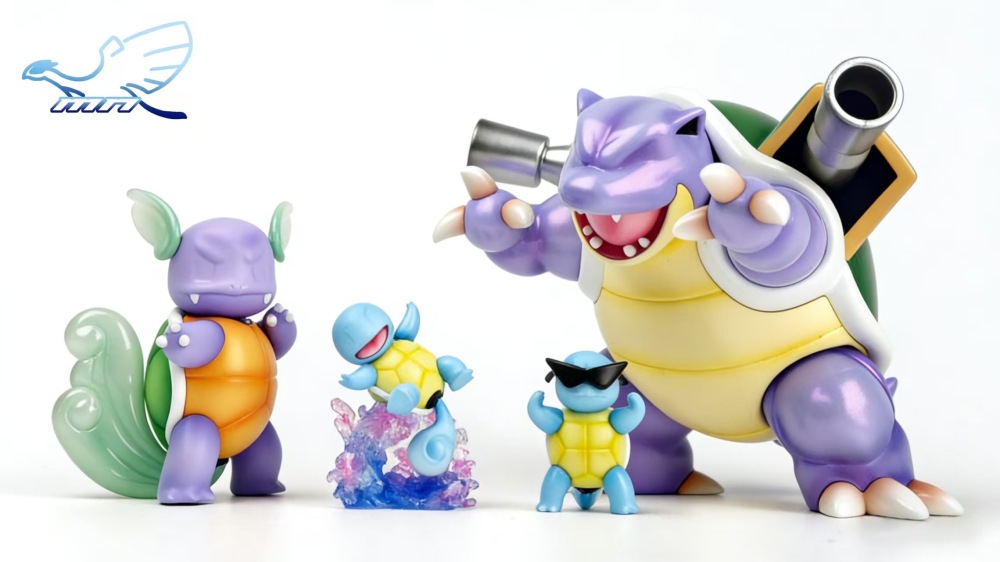 MN Studio - Blastoise Evolution - Pokemon Scale World