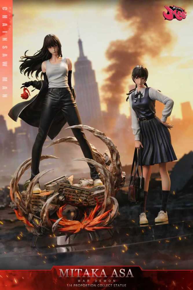 [Preorder] ModoModo Studio - Mitaka Asa x Yoru - Chainsaw Man Resin Statue