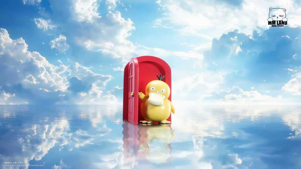 MMLand Studio - Open Door Psyduck - Pokemon Resin Statue