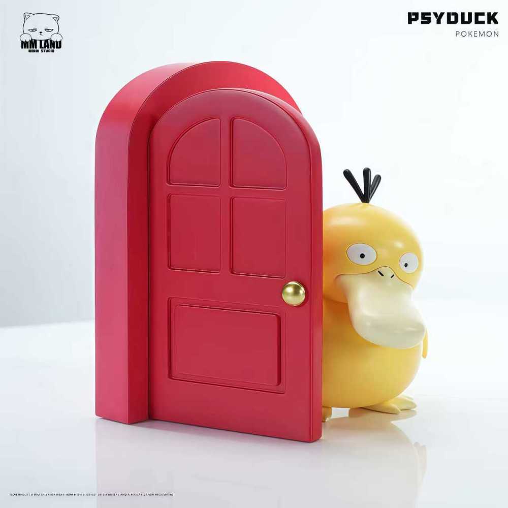 MMLand Studio - Open Door Psyduck - Pokemon Resin Statue