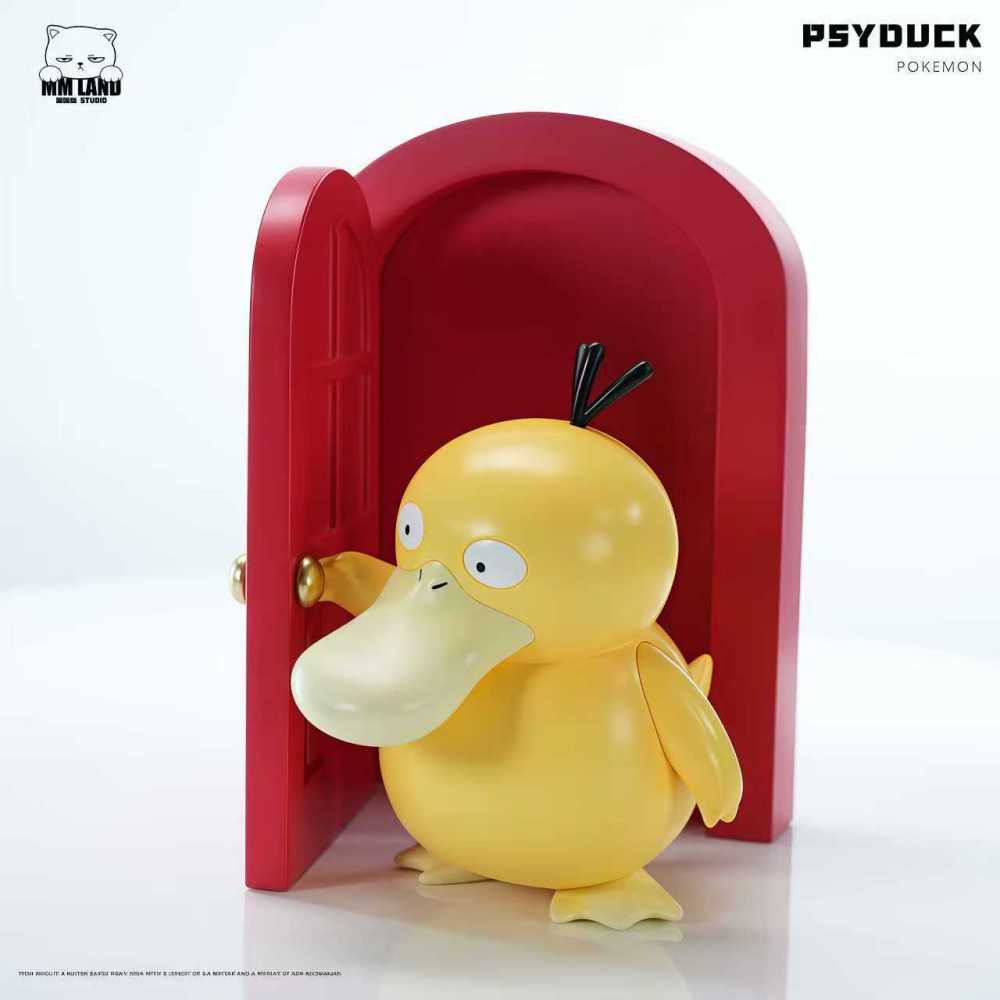 MMLand Studio - Open Door Psyduck - Pokemon Resin Statue