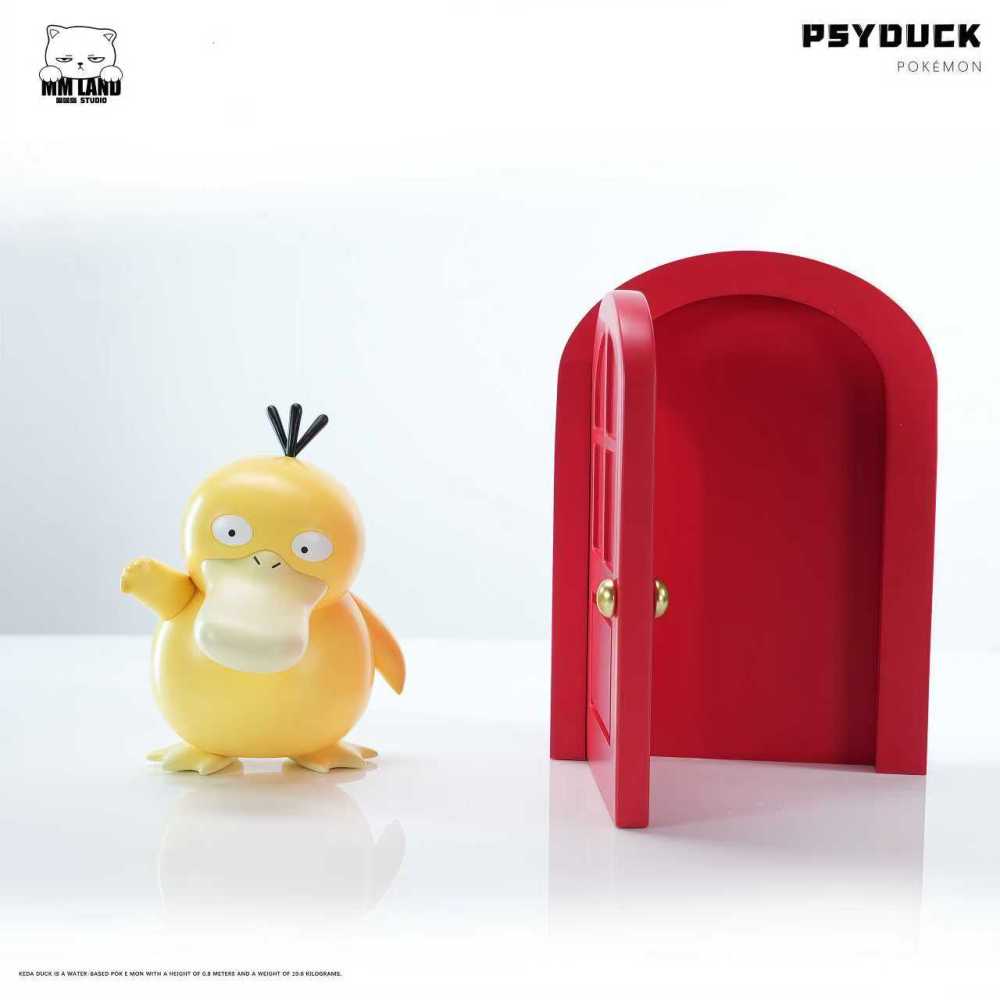 MMLand Studio - Open Door Psyduck - Pokemon Resin Statue