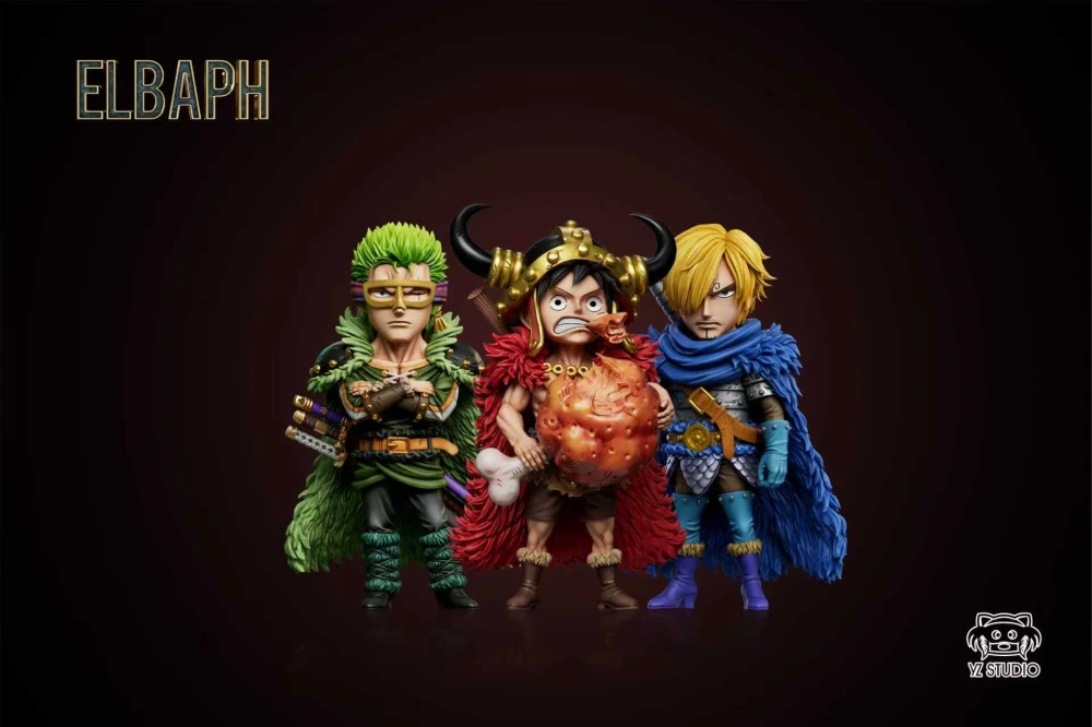 CPO ワンピース フィギュア 3体セット YZスタジオ YZ Studio - Elbaph Sanji - One Piece Resin Statue