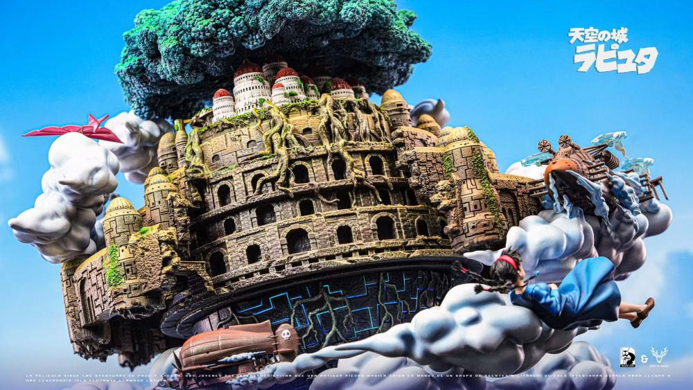 [Preorder] White Deer Studio x Black Ant Studio - Castle In The Sky - Castle In The Sky Resin Statue