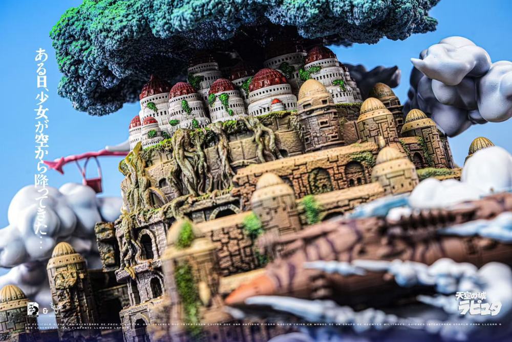 [Preorder] White Deer Studio x Black Ant Studio - Castle In The Sky - Castle In The Sky Resin Statue