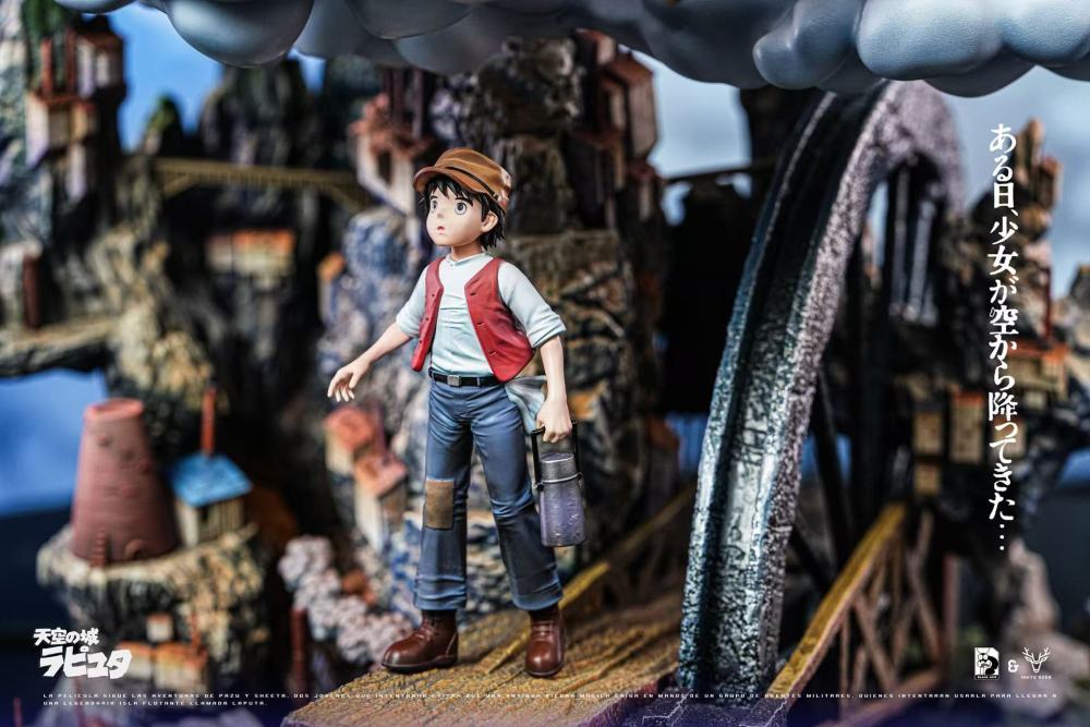 [Preorder] White Deer Studio x Black Ant Studio - Castle In The Sky - Castle In The Sky Resin Statue
