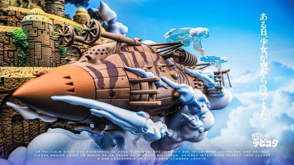 [Preorder] White Deer Studio x Black Ant Studio - Castle In The Sky - Castle In The Sky Resin Statue