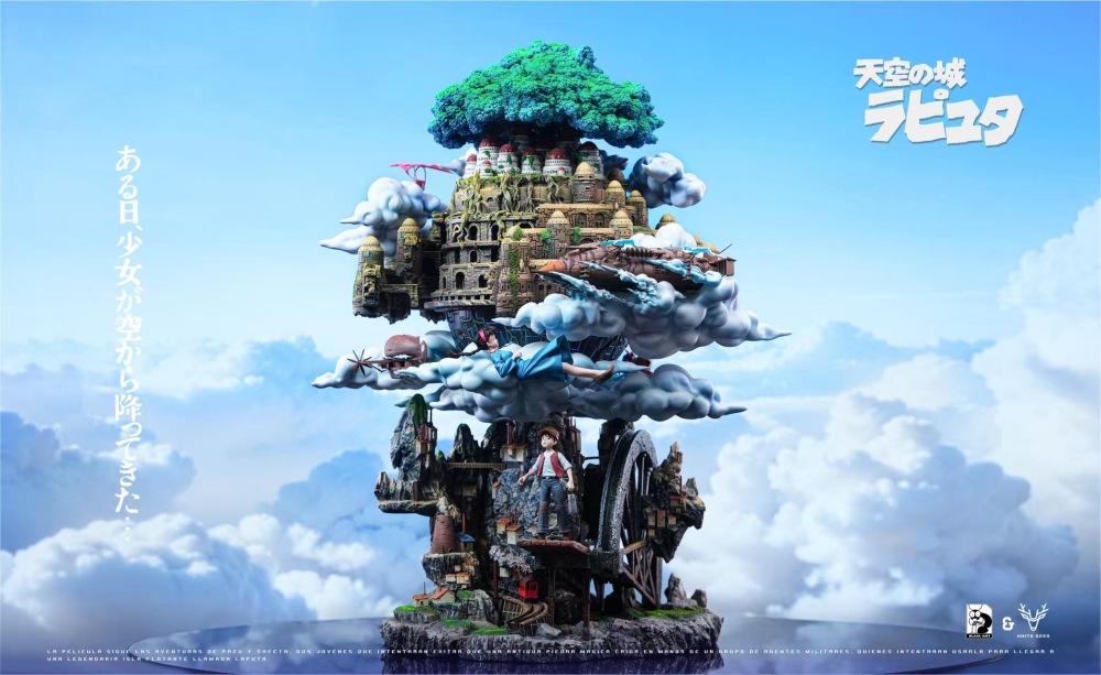 [Preorder] White Deer Studio x Black Ant Studio - Castle In The Sky - Castle In The Sky Resin Statue