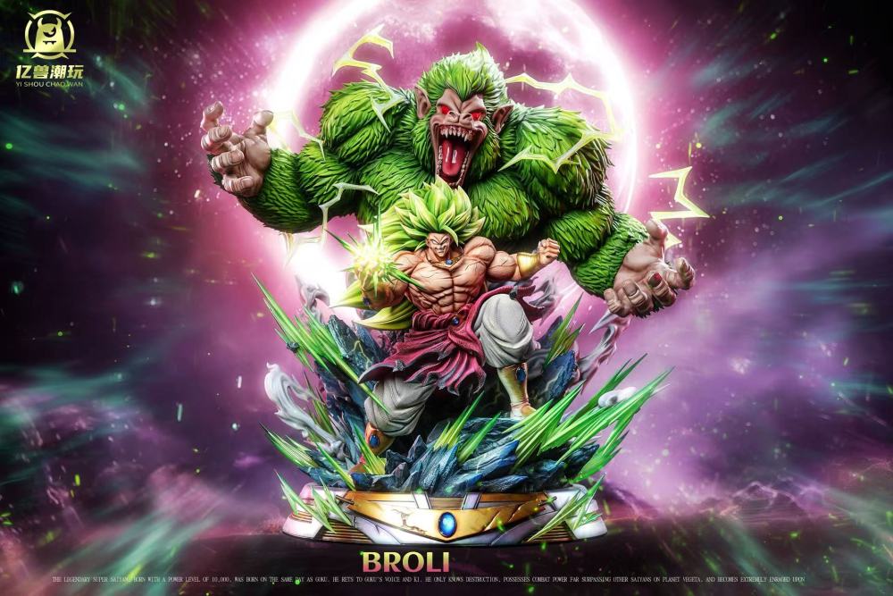 Yi Shou Studio - Great Ape Broly - Dragon Ball Resin Statue