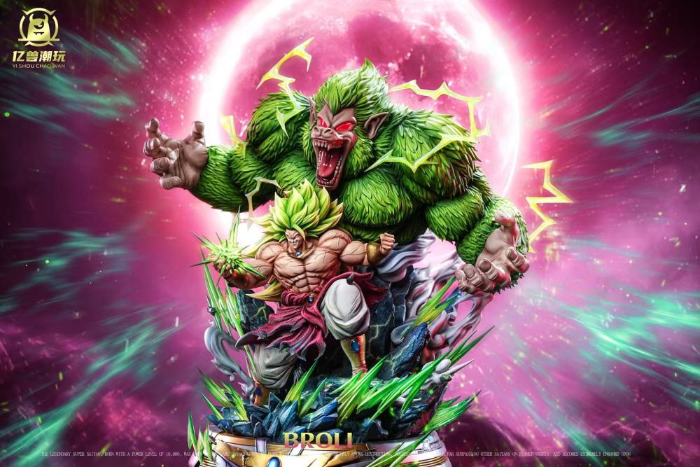 Yi Shou Studio - Great Ape Broly - Dragon Ball Resin Statue