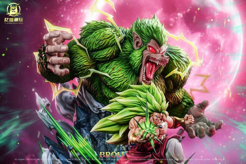 Yi Shou Studio - Great Ape Broly - Dragon Ball Resin Statue