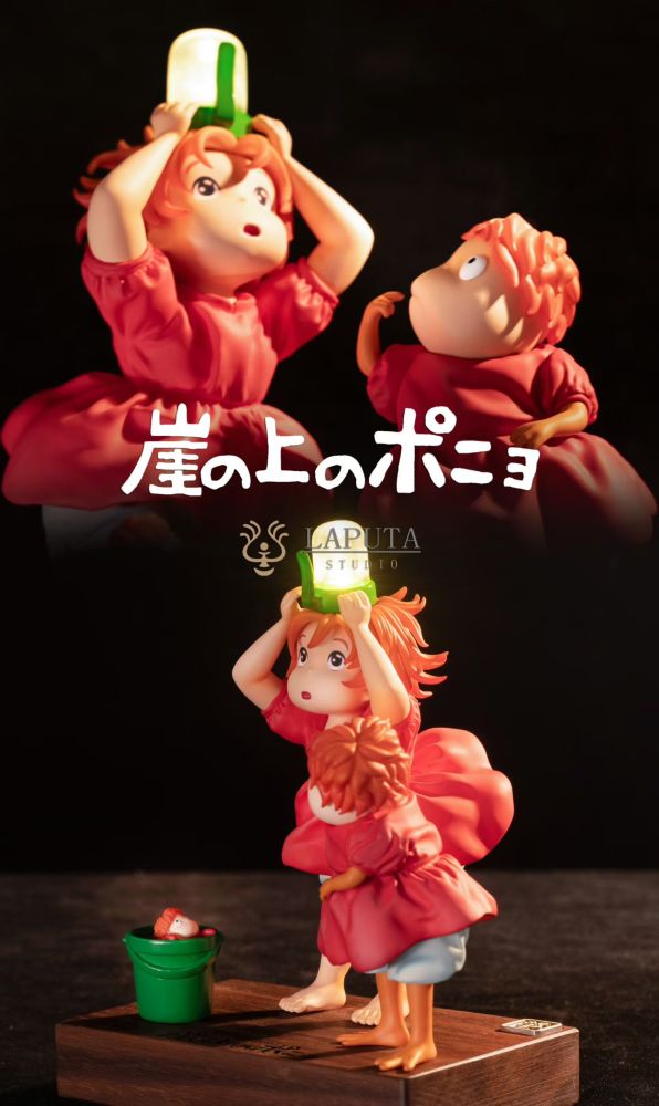 [Preorde] Laputa Studio - Ponyo - Ponyo On The Cliff Resin Statue