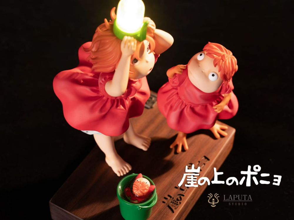 [Preorde] Laputa Studio - Ponyo - Ponyo On The Cliff Resin Statue