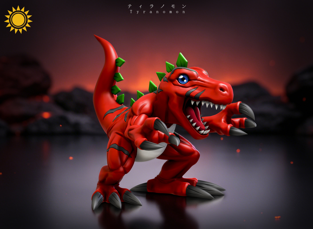 [Preorder] Sun Toys Studio - Tyranomon - Digimon Resin Statue