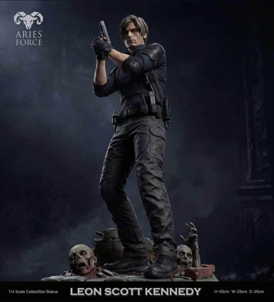 [Preorder] Aries Force Studio - Grace Ashcroft x Leon S Kennedy - Resident Evil Resin Statue