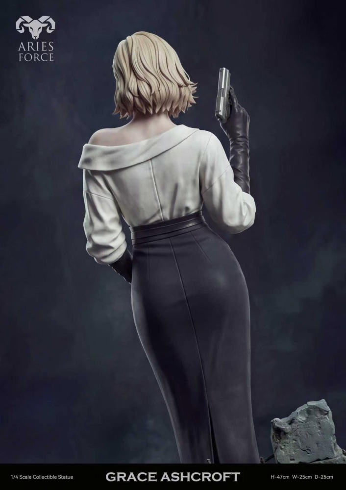 [Preorder] Aries Force Studio - Grace Ashcroft x Leon S Kennedy - Resident Evil Resin Statue