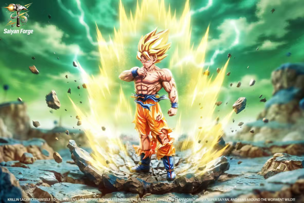 [Preorder] Saiyan Forge Studio - Super Saiyan Goku - Dragon Ball Resin Statue
