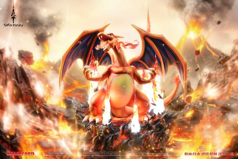 Odin Studio - Charizard - Pokemon Resin Statue
