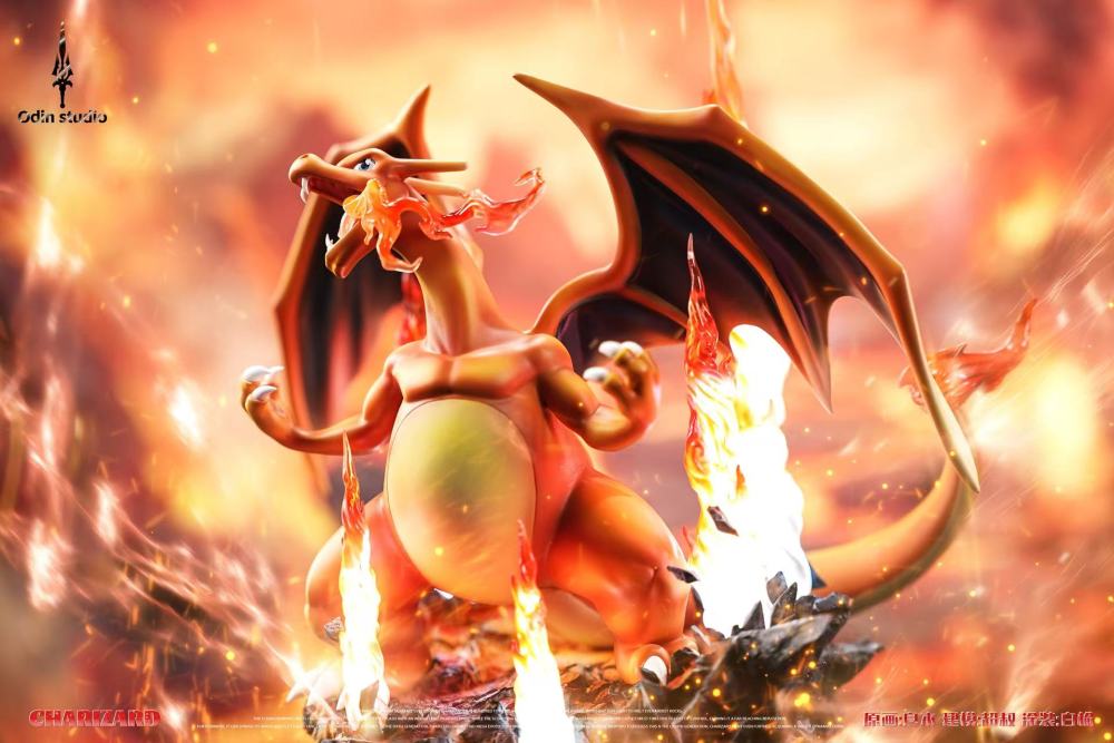 Odin Studio - Charizard - Pokemon Resin Statue