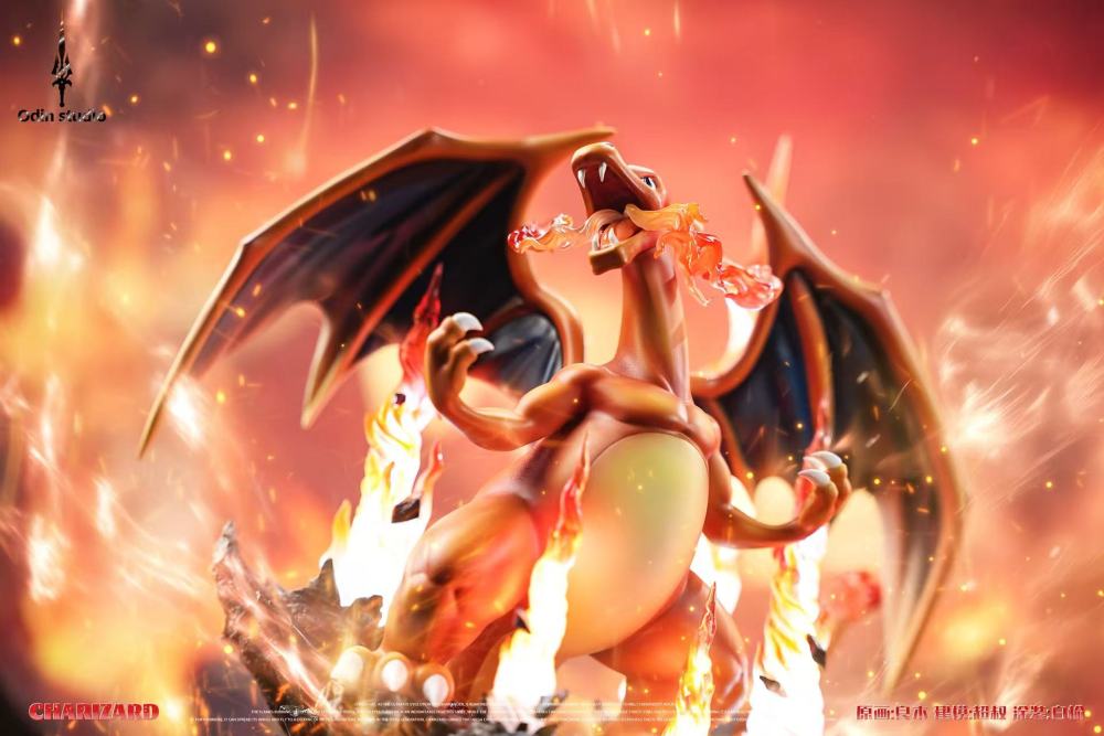 Odin Studio - Charizard - Pokemon Resin Statue
