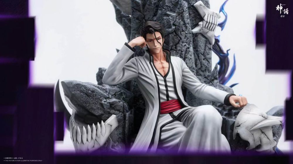 [Preorder] Myth Studio - Aizen Sosuke Throne - Bleach Resin Statue