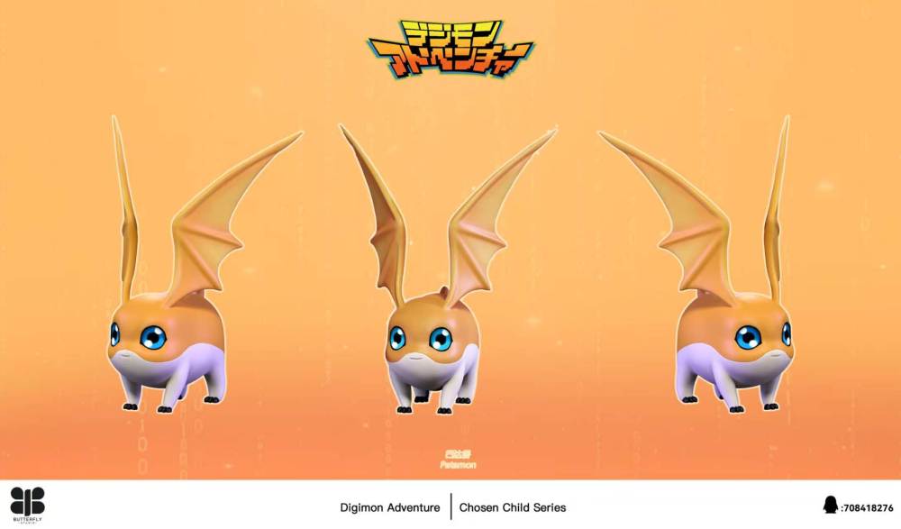 [Preorder] Butterfly Studio - Takaishi Takeru x Patamon - Digimon Resin Statue