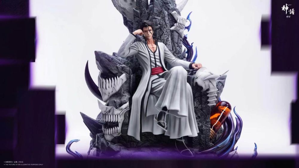 [Preorder] Myth Studio - Aizen Sosuke Throne - Bleach Resin Statue